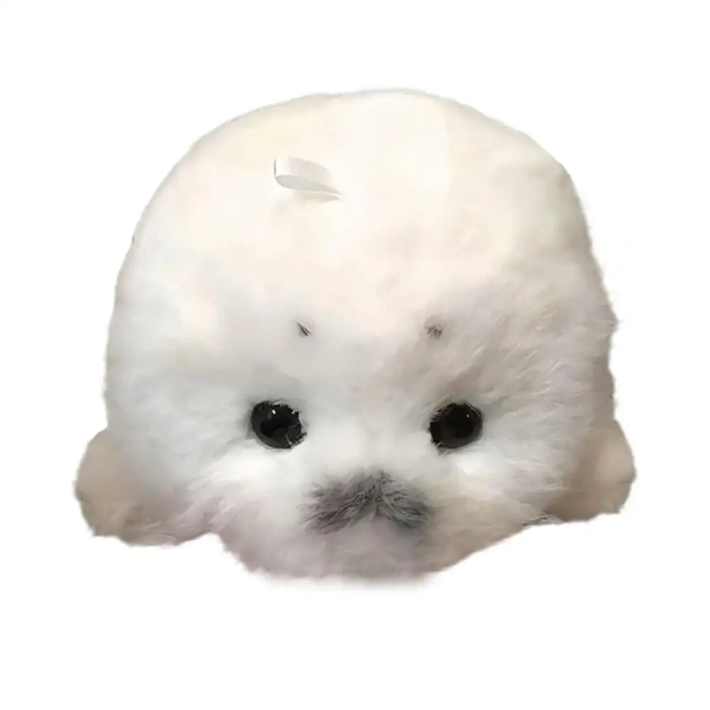 Mini Seal Plush Toy Soft Kawaii Seal Plush Animal Pendant Keychain Car Ornaments Fashion Stuffed Doll Keyring Accessories